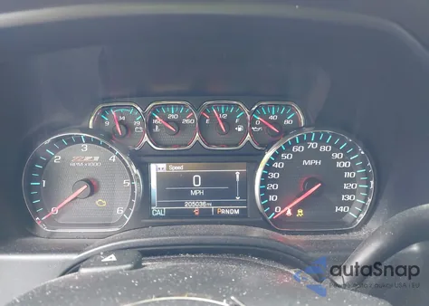 2015 Chevrolet Silverado 1500 2Lt из США, поврежденный, VIN 1GCVKREC6FZ410961